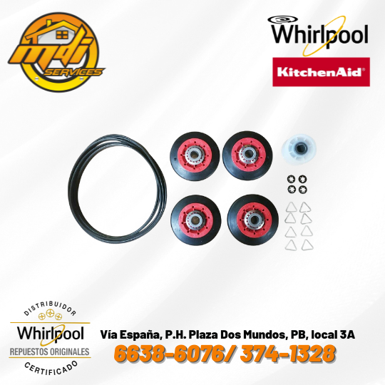 KIT RODAMIENTO SECADORA WHIRLPOOL 4392607